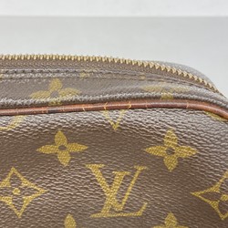 Louis Vuitton Clutch Bag Monogram Marly Dragonne GM M51825 Brown Men's