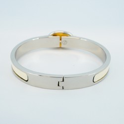 Hermes Bangle Chaine d'Ancre Click Metal Gold Silver White Ladies