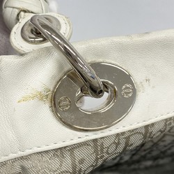 Christian Dior handbag leather white ladies