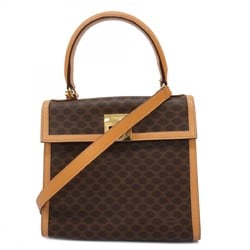 Celine handbag macadam brown ladies