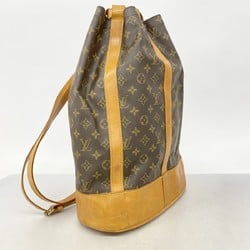 Louis Vuitton Shoulder Bag Monogram Randonne GM M42244 Brown Ladies