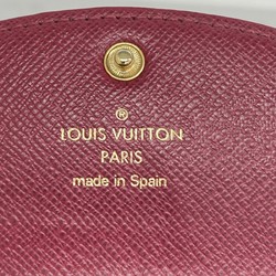 Louis Vuitton Wallet/Coin Case Monogram Porto Monnaie Rosari M41939 Brown Fuchsia Women's