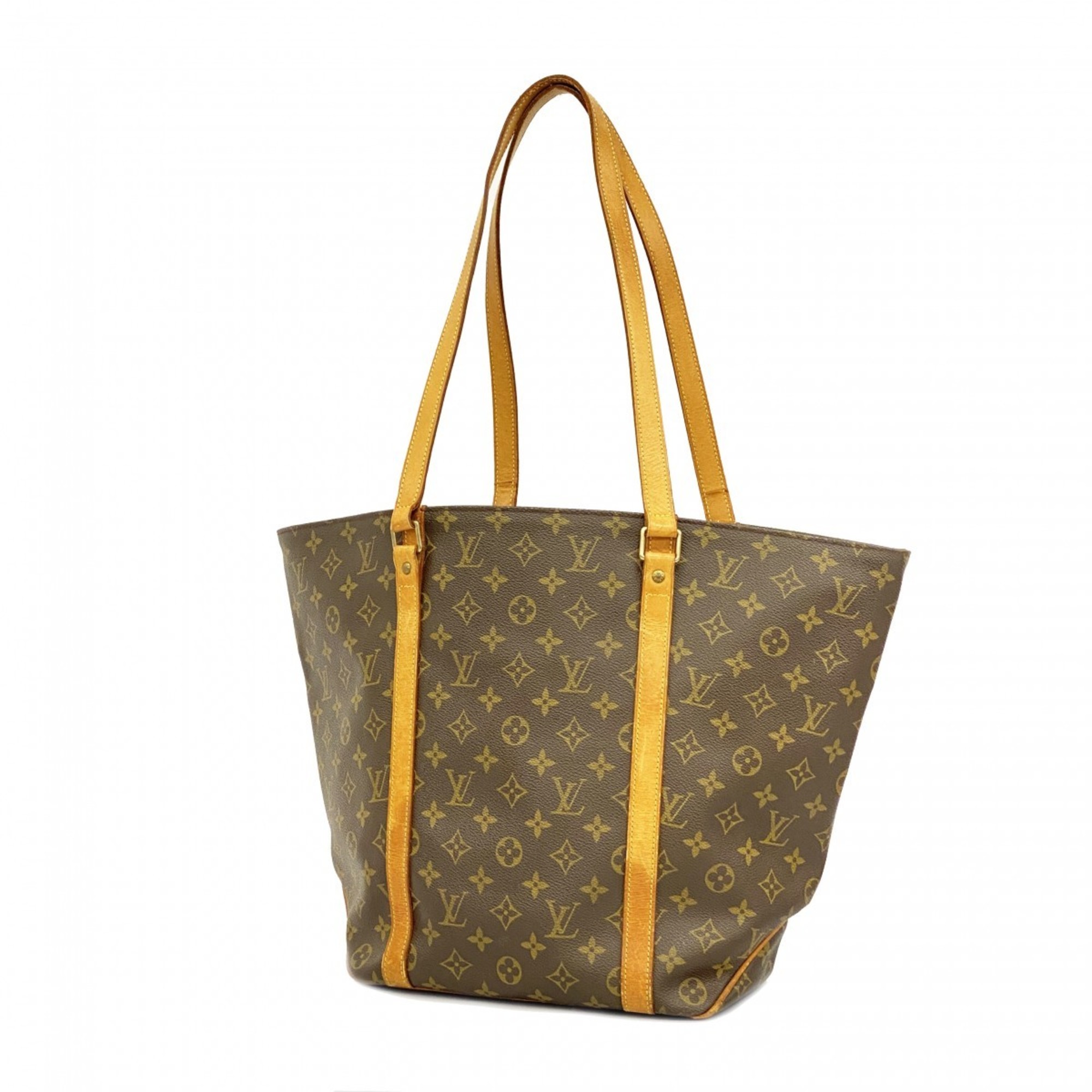 Louis Vuitton Shoulder Bag Monogram Sac M51108 Brown Ladies