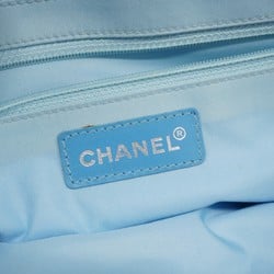 Chanel Tote Bag New Travel Nylon Sky Blue Women's