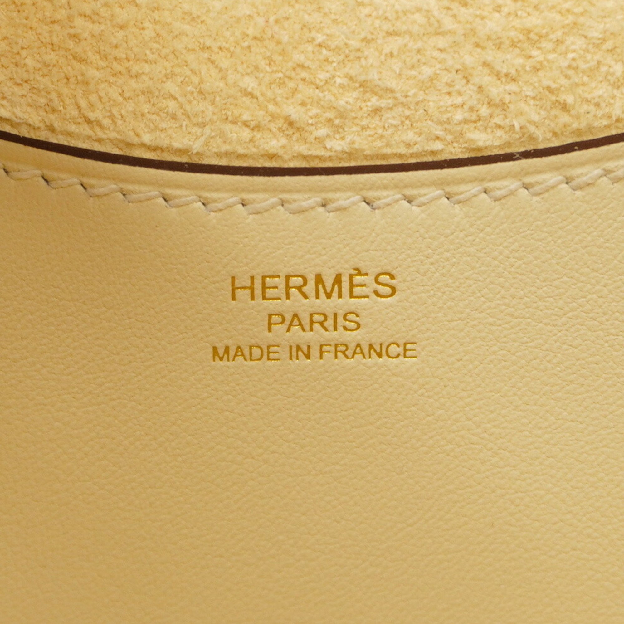 Hermes Handbag In the Loop 18 Taurillon Clemence Nata B Stamp Ladies