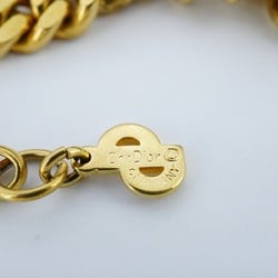 Christian Dior Necklace GP Plated Gold Ladies