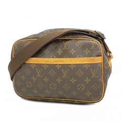 Louis Vuitton Shoulder Bag Monogram Reporter PM M45254 Brown Ladies