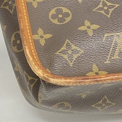 Louis Vuitton Shoulder Bag Monogram Gibessier GM M42249 Brown Ladies