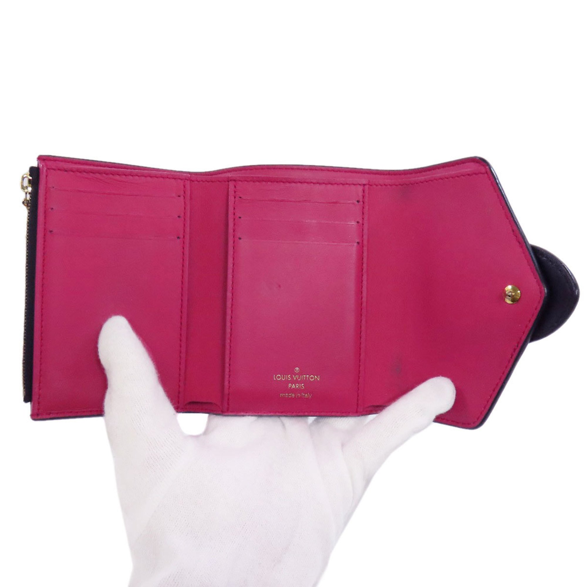 Louis Vuitton M69176 Portefeuille LV Pont Neuf Bi-fold Wallet Leather Women's LOUIS VUITTON