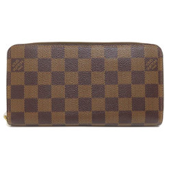 Louis Vuitton N60015 Zippy Wallet (old long wallet) Damier canvas for women LOUIS VUITTON