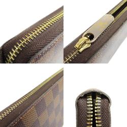 Louis Vuitton N60015 Zippy Wallet (old long wallet) Damier canvas for women LOUIS VUITTON