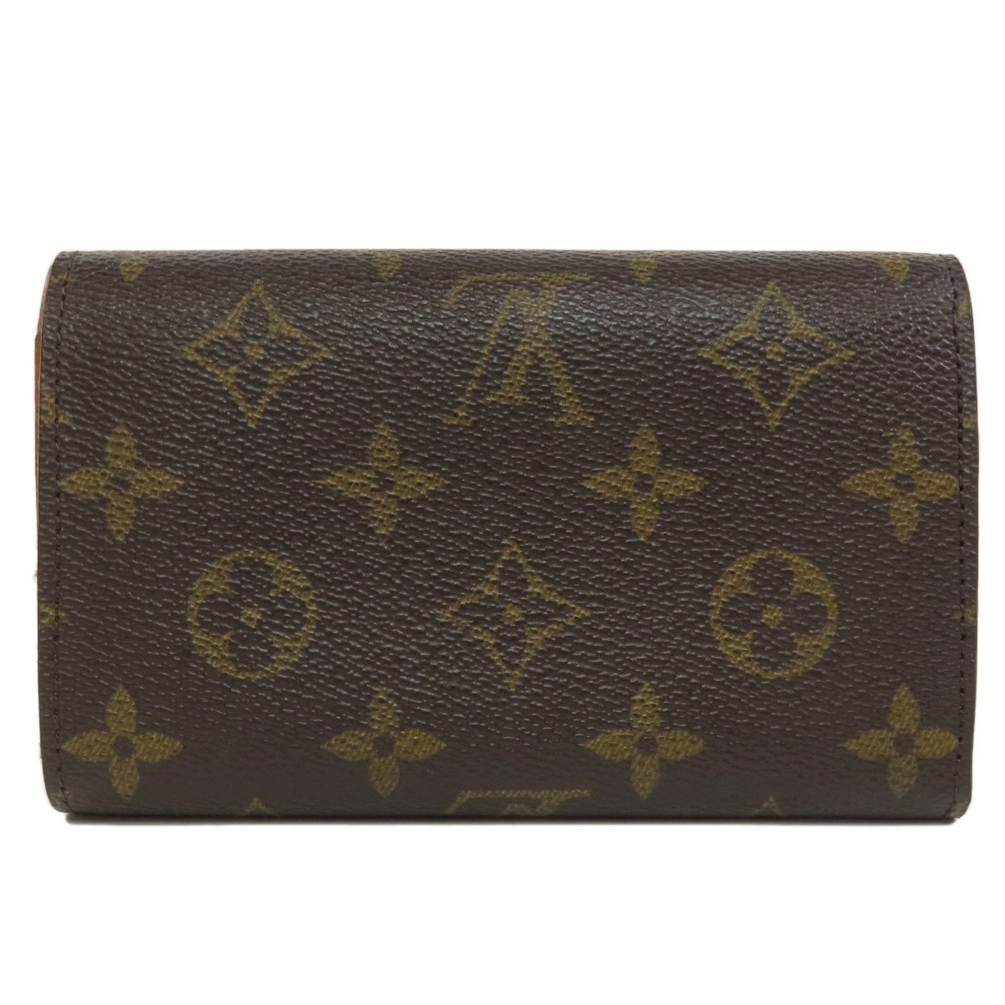 Louis Vuitton M61730 Portemonnay Bi-fold Wallet Monogram Canvas Women's LOUIS VUITTON