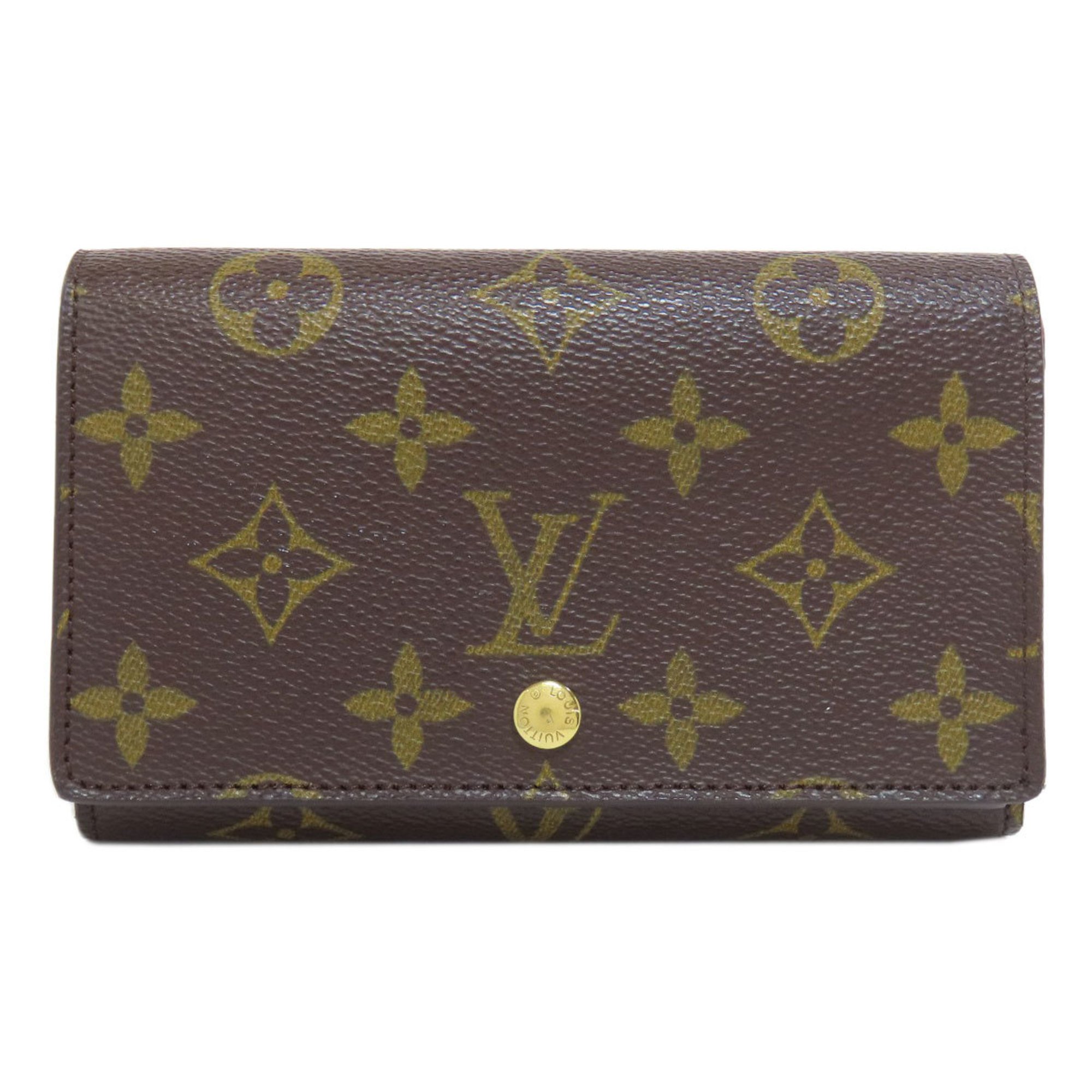 Louis Vuitton M61730 Portemonnay Bi-fold Wallet Monogram Canvas Women's LOUIS VUITTON