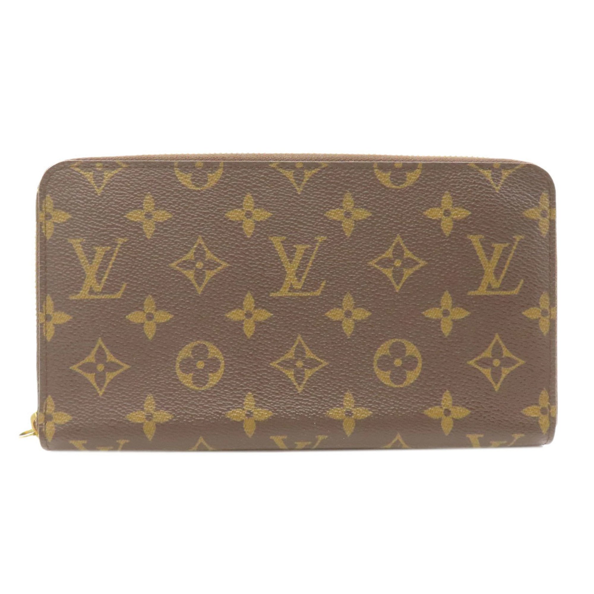 Louis Vuitton M62581 Zippy Organizer Long Wallet Monogram Canvas Women's LOUIS VUITTON