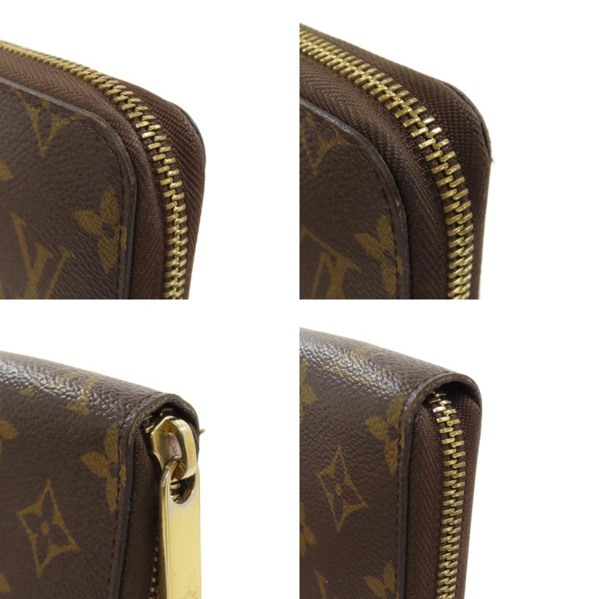 Louis Vuitton M62581 Zippy Organizer Long Wallet Monogram Canvas Women's LOUIS VUITTON