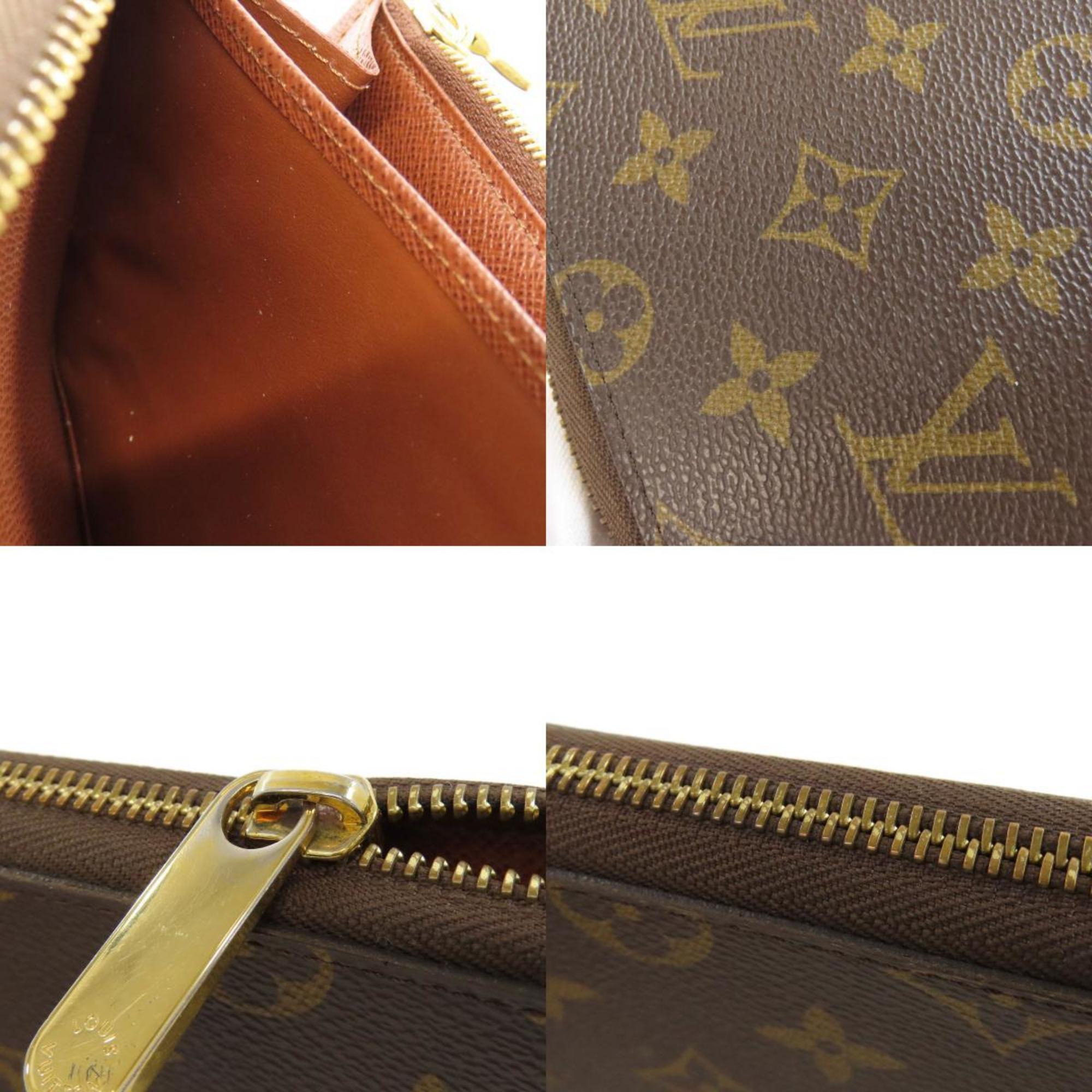 Louis Vuitton M62581 Zippy Organizer Long Wallet Monogram Canvas Women's LOUIS VUITTON