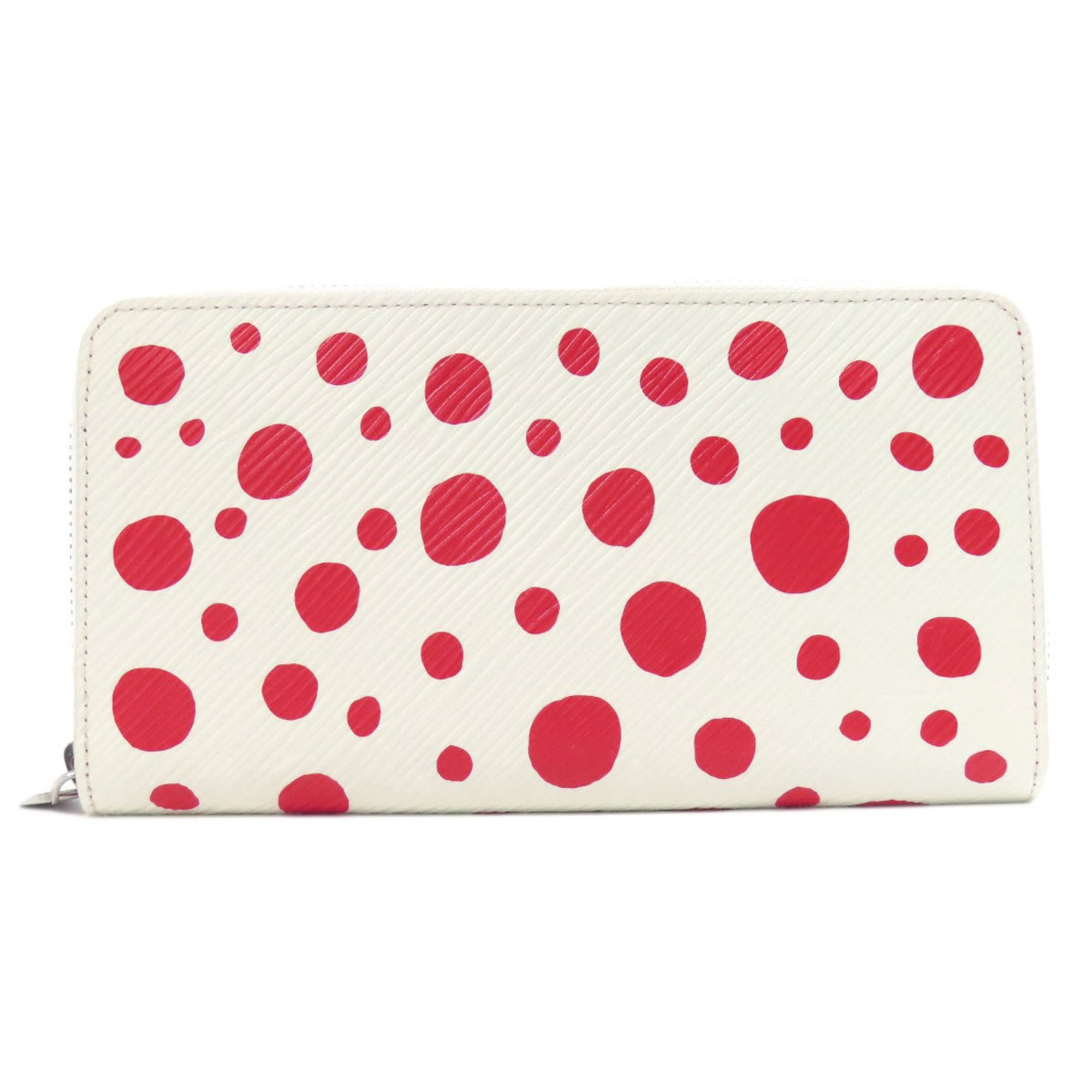 Louis Vuitton M81961 Zippy Wallet Yayoi Kusama Long Epi Leather Women's LOUIS VUITTON