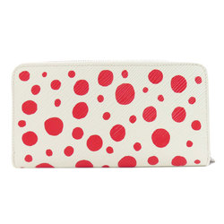 Louis Vuitton M81961 Zippy Wallet Yayoi Kusama Long Epi Leather Women's LOUIS VUITTON