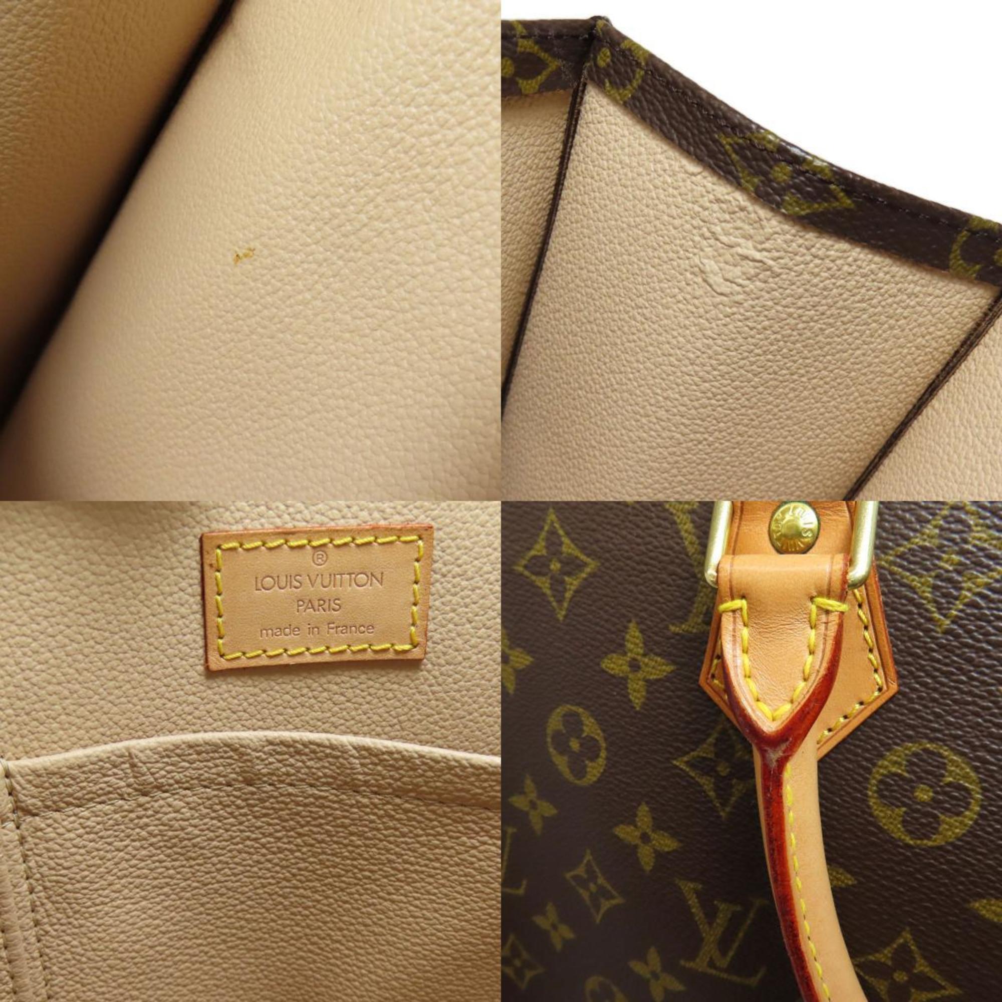 Louis Vuitton M51140 Sac Plat Handbag Monogram Canvas Women's LOUIS VUITTON