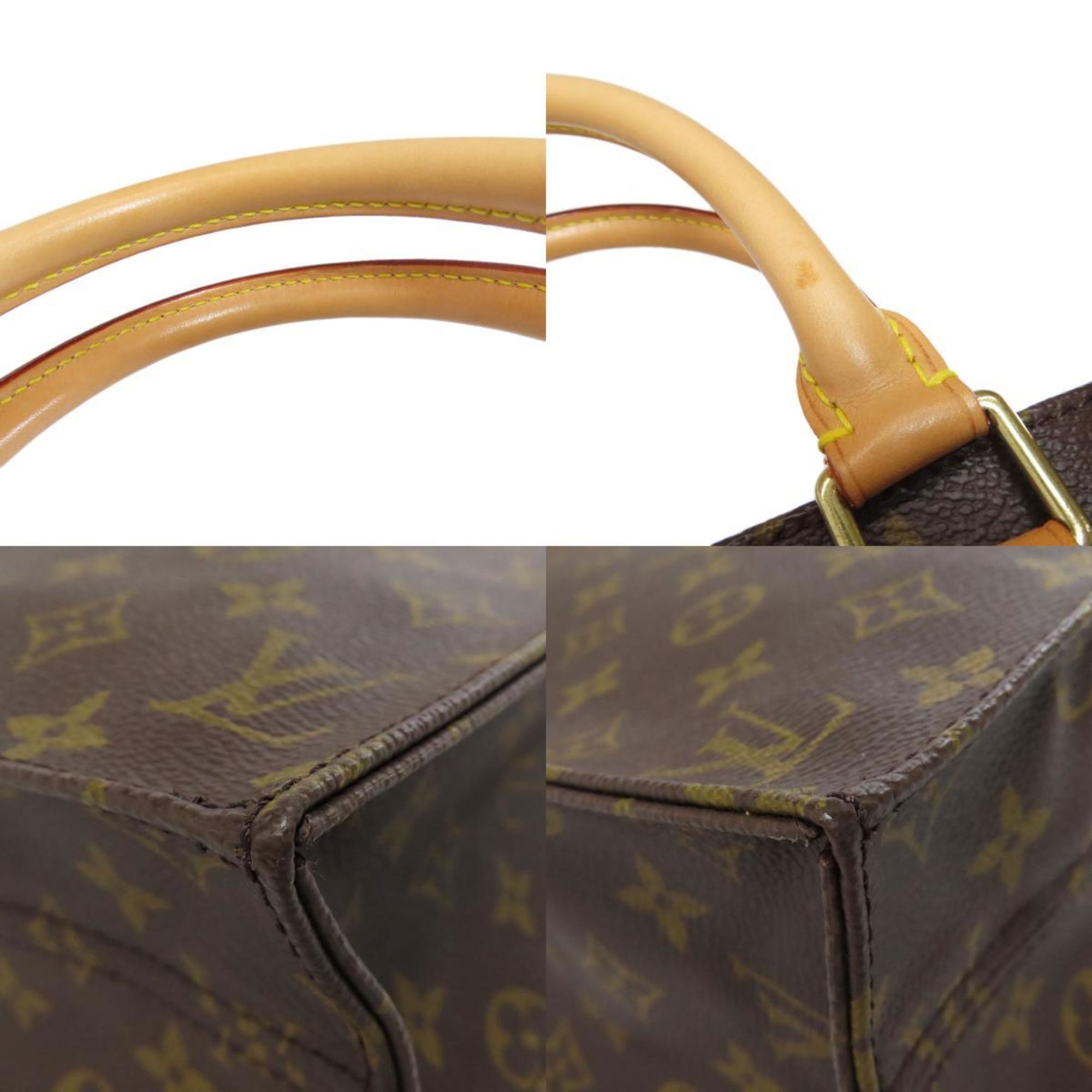 Louis Vuitton M51140 Sac Plat Handbag Monogram Canvas Women's LOUIS VUITTON