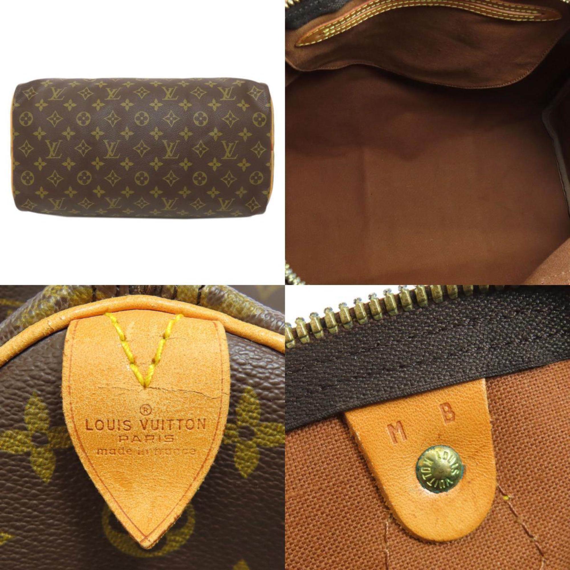 Louis Vuitton M41524 Speedy 35 Boston Bag Monogram Canvas Women's LOUIS VUITTON