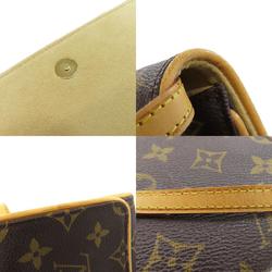 Louis Vuitton M51852 Pochette Twin GM Shoulder Bag Monogram Canvas Women's LOUIS VUITTON