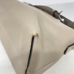 Fendi handbag leather beige ladies