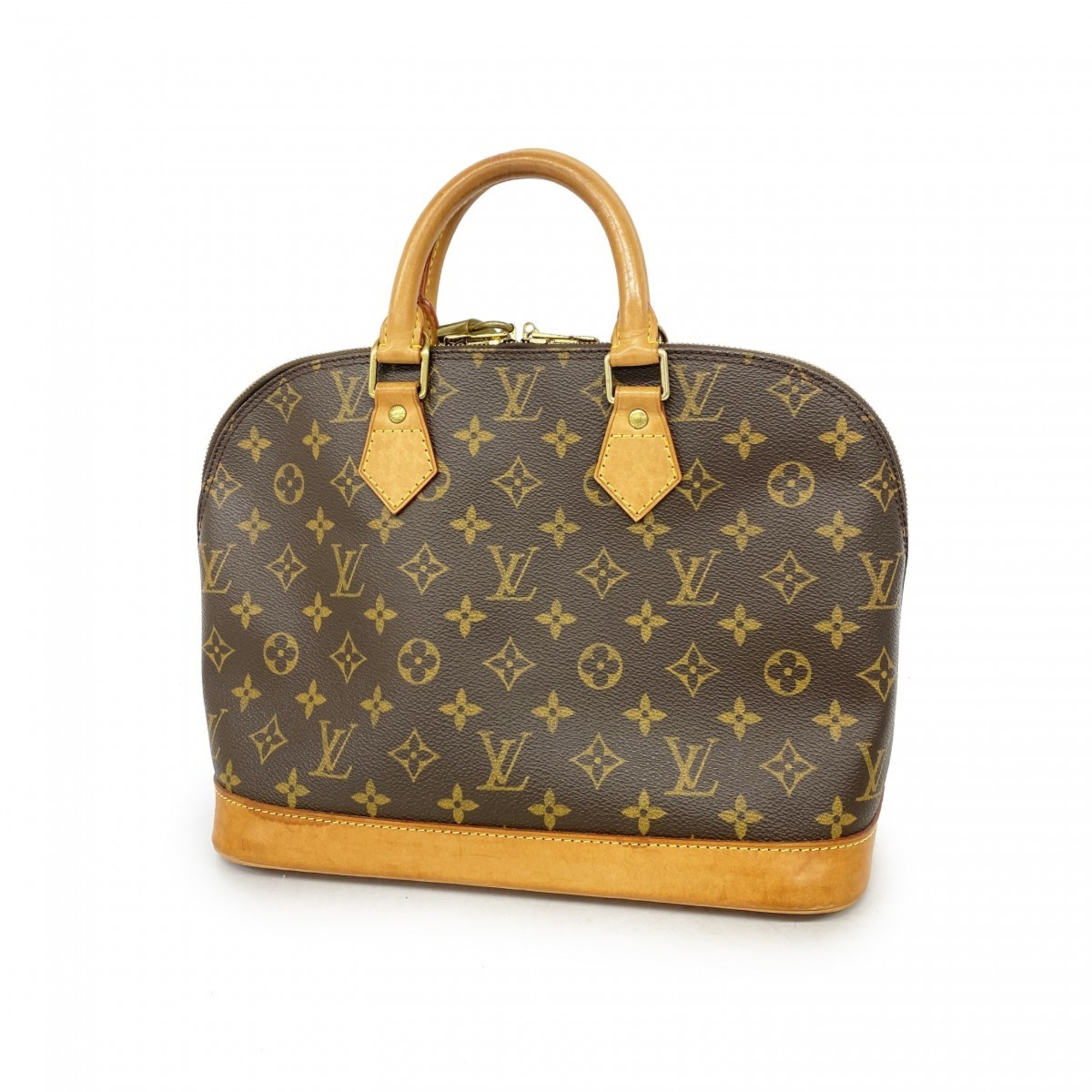 Louis Vuitton handbag Monogram Alma M51130 brown ladies