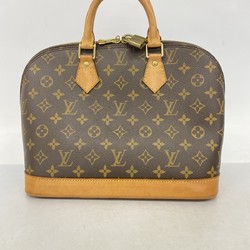 Louis Vuitton handbag Monogram Alma M51130 brown ladies