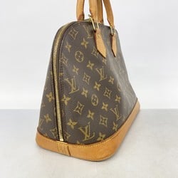 Louis Vuitton handbag Monogram Alma M51130 brown ladies