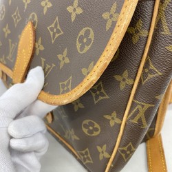 Louis Vuitton Shoulder Bag Monogram Gibessier GM M42249 Brown Ladies