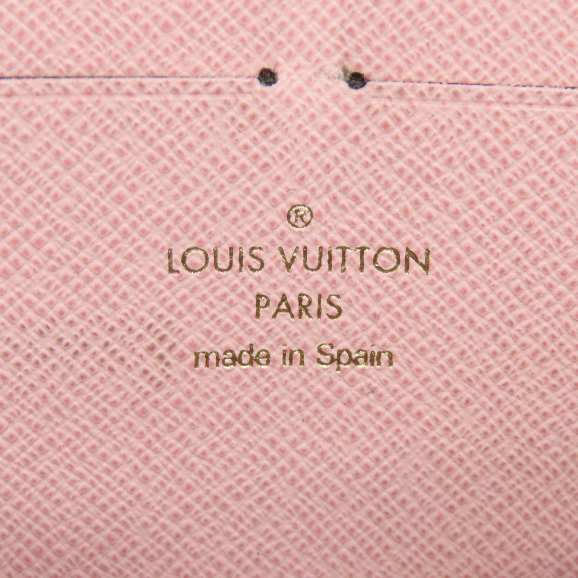 Louis Vuitton N41626 Portefeuille Clemence Long Wallet Damier Canvas Women's LOUIS VUITTON