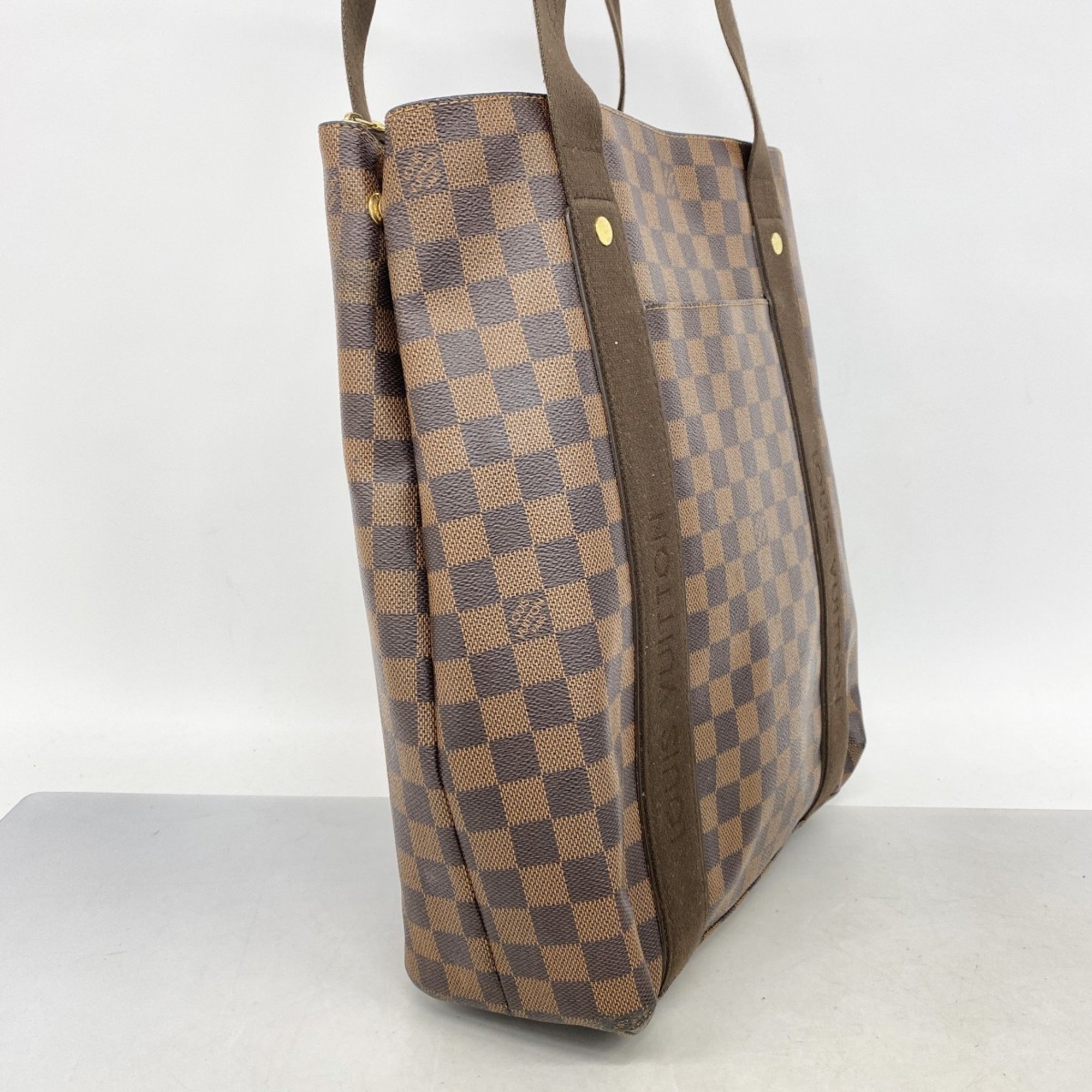 Louis Vuitton Tote Bag Damier Kababour N52006 Ebene Women's