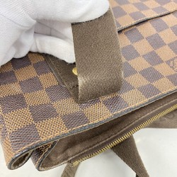 Louis Vuitton Tote Bag Damier Kababour N52006 Ebene Women's