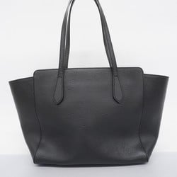 Gucci Tote Bag 354408 Leather Black Women's