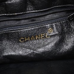 Chanel Shoulder Bag Matelasse Lambskin Black Women's