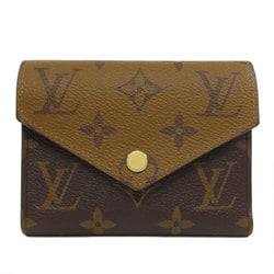 Louis Vuitton M81557 Portefeuille Victorine Bi-fold Wallet Monogram Reverse Women's LOUIS VUITTON