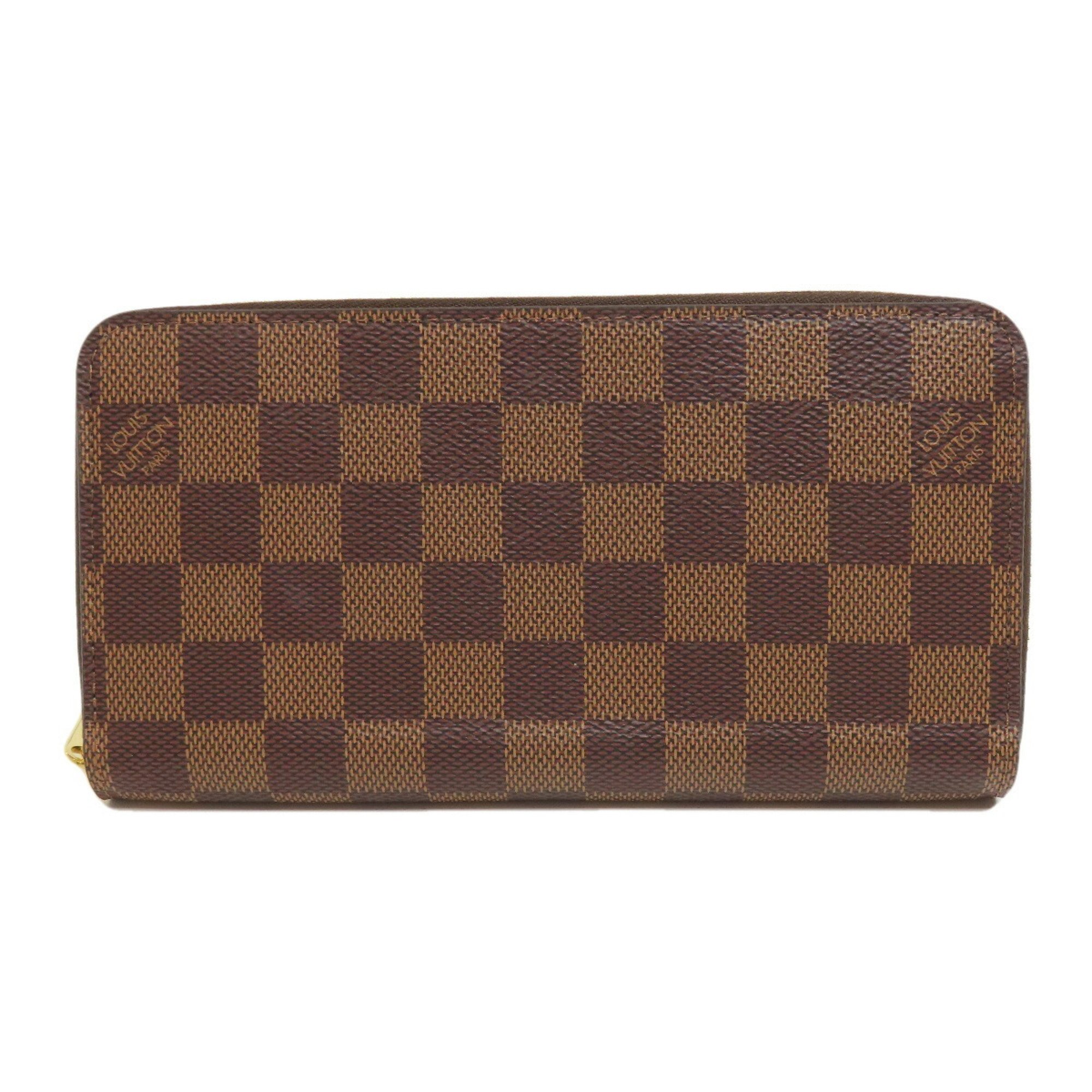 Louis Vuitton N41661 Zippy Wallet Long Damier Canvas Women's LOUIS VUITTON