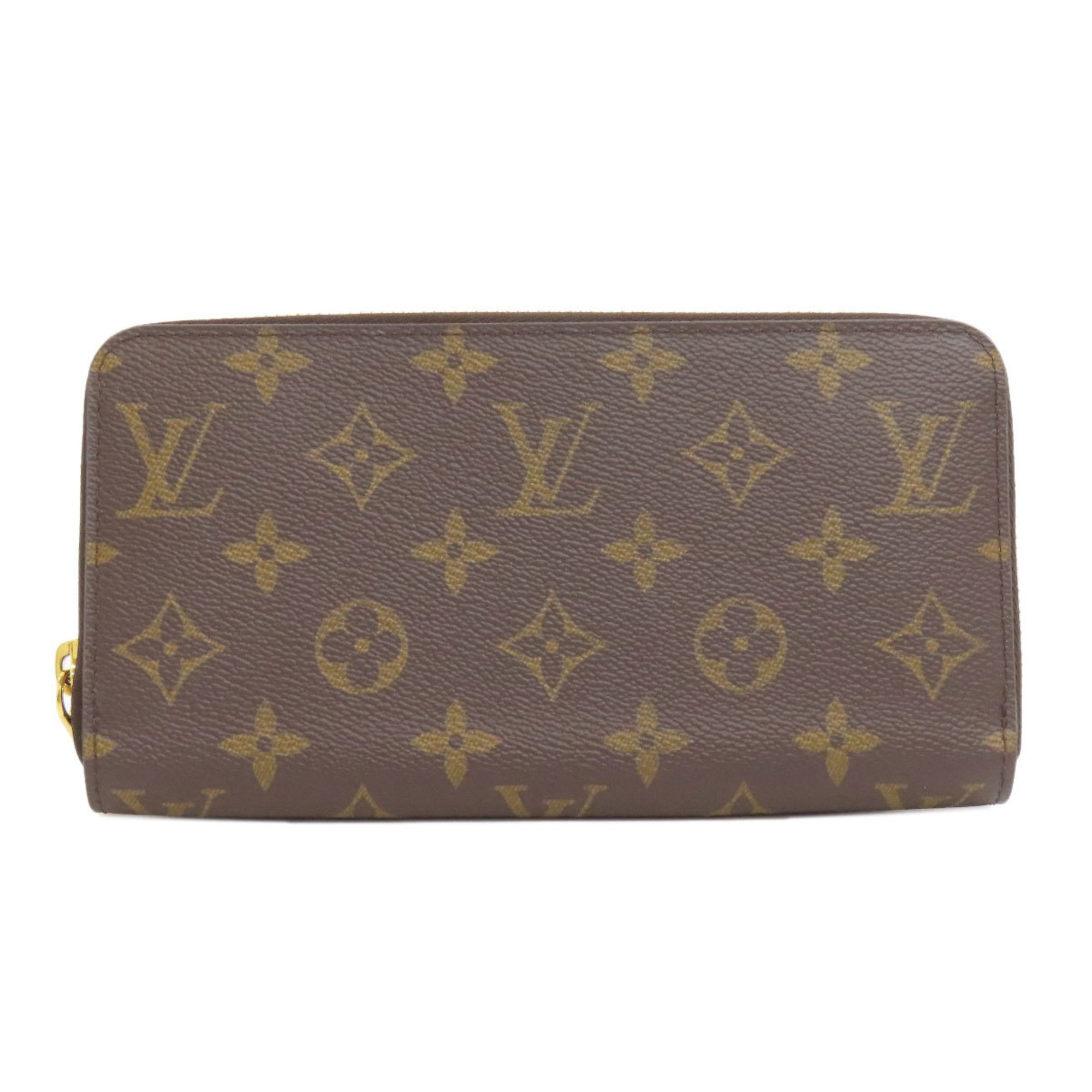 Louis Vuitton M41895 Zippy Wallet Long Monogram Canvas Women's LOUIS VUITTON