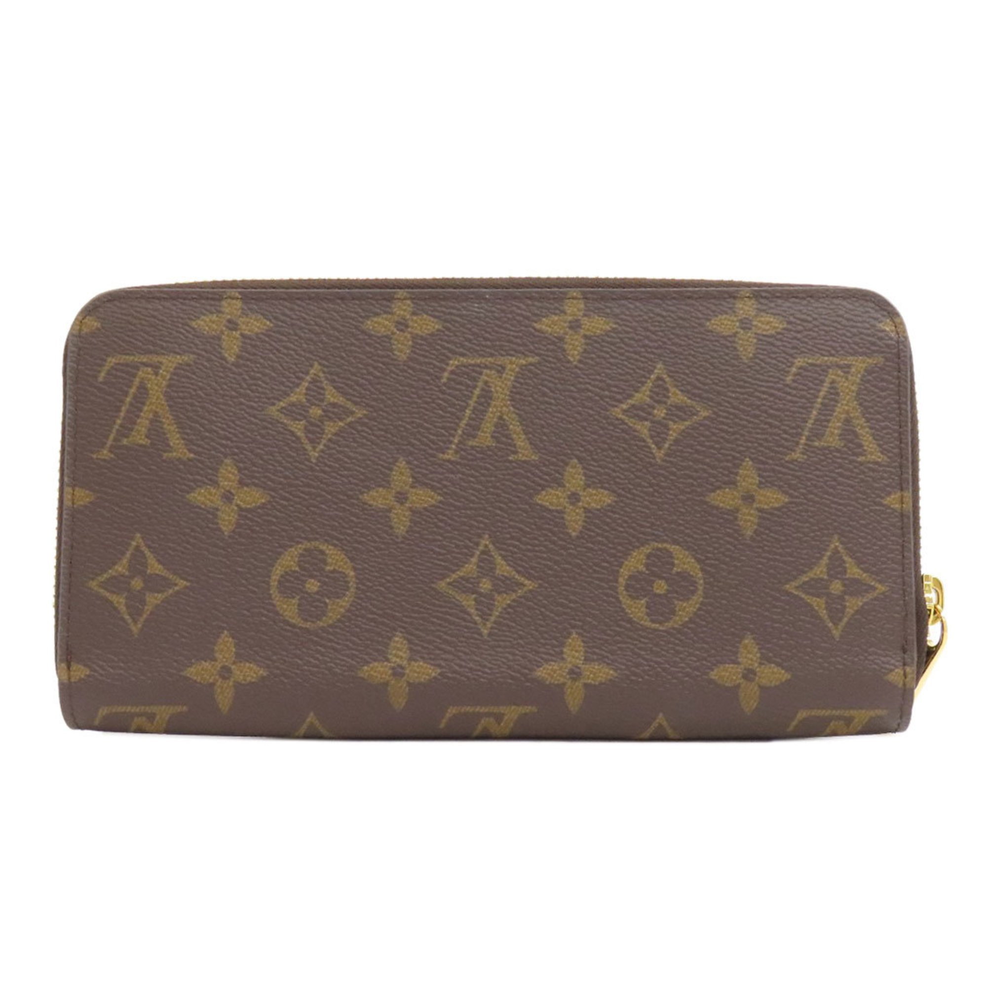 Louis Vuitton M41895 Zippy Wallet Long Monogram Canvas Women's LOUIS VUITTON