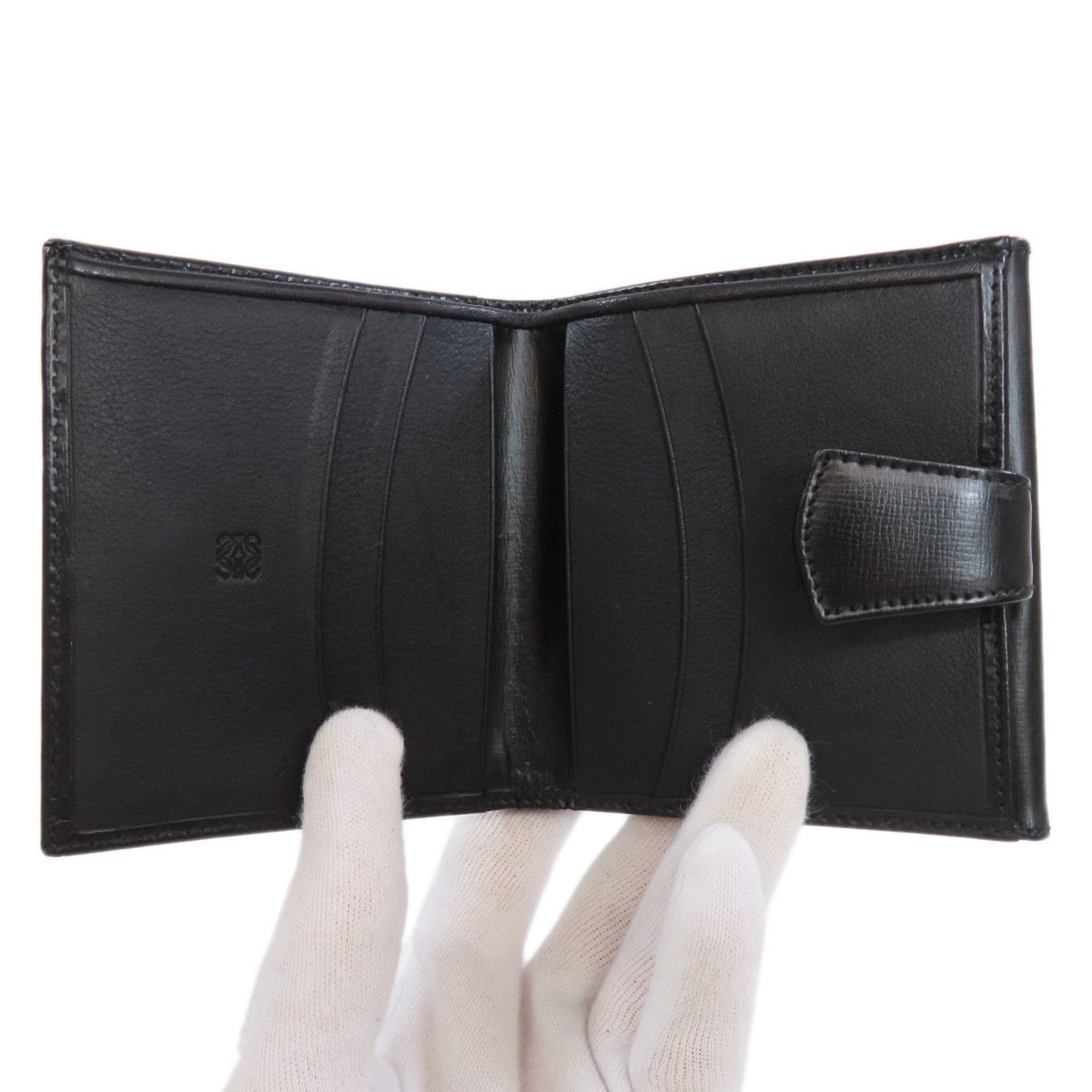 LOEWE Bi-fold Wallet Leather Women's