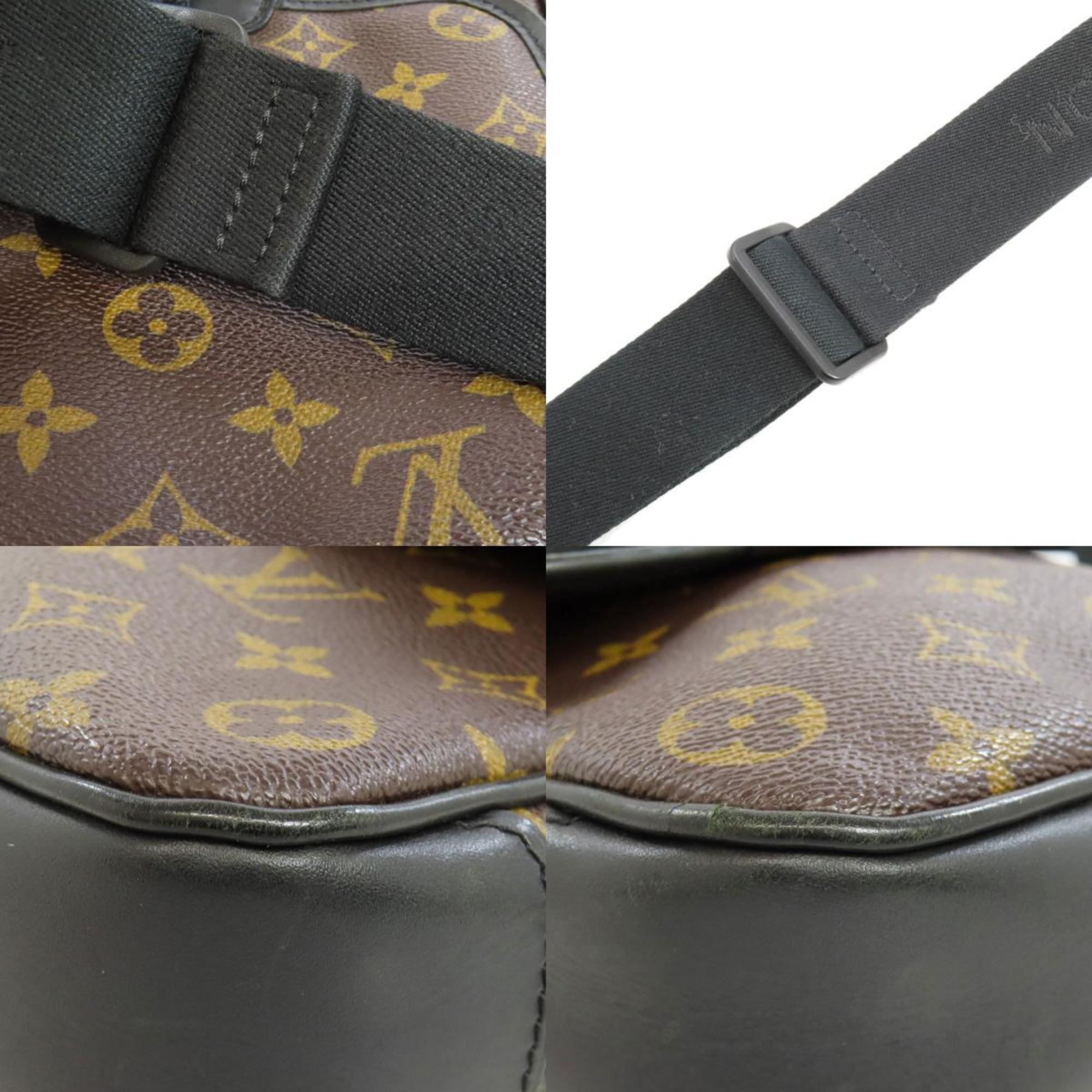 Louis Vuitton M56717 Monogram Macassar Bus PM Shoulder Bag Canvas Women's LOUIS VUITTON