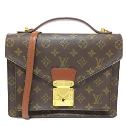 Louis Vuitton M51185 Monceau Handbag Monogram Canvas Women's LOUIS VUITTON