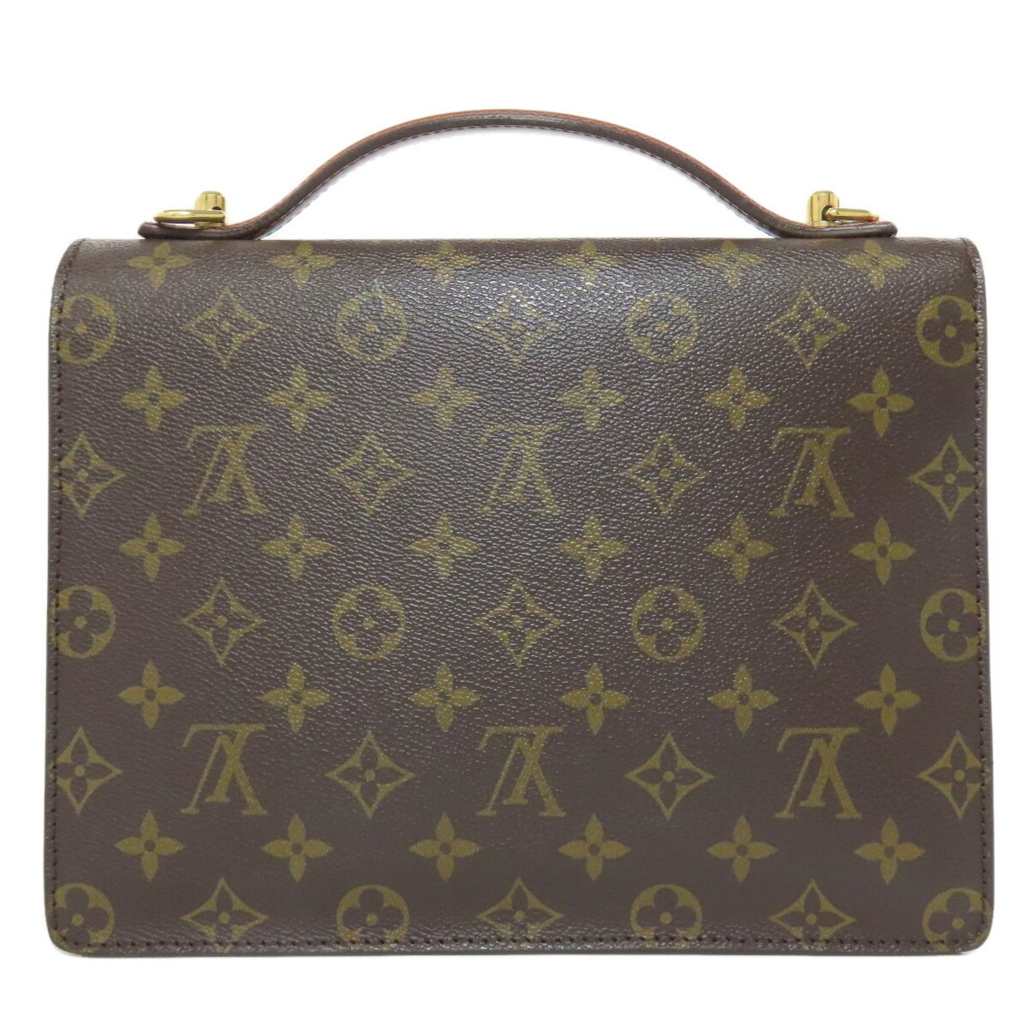 Louis Vuitton M51185 Monceau Handbag Monogram Canvas Women's LOUIS VUITTON