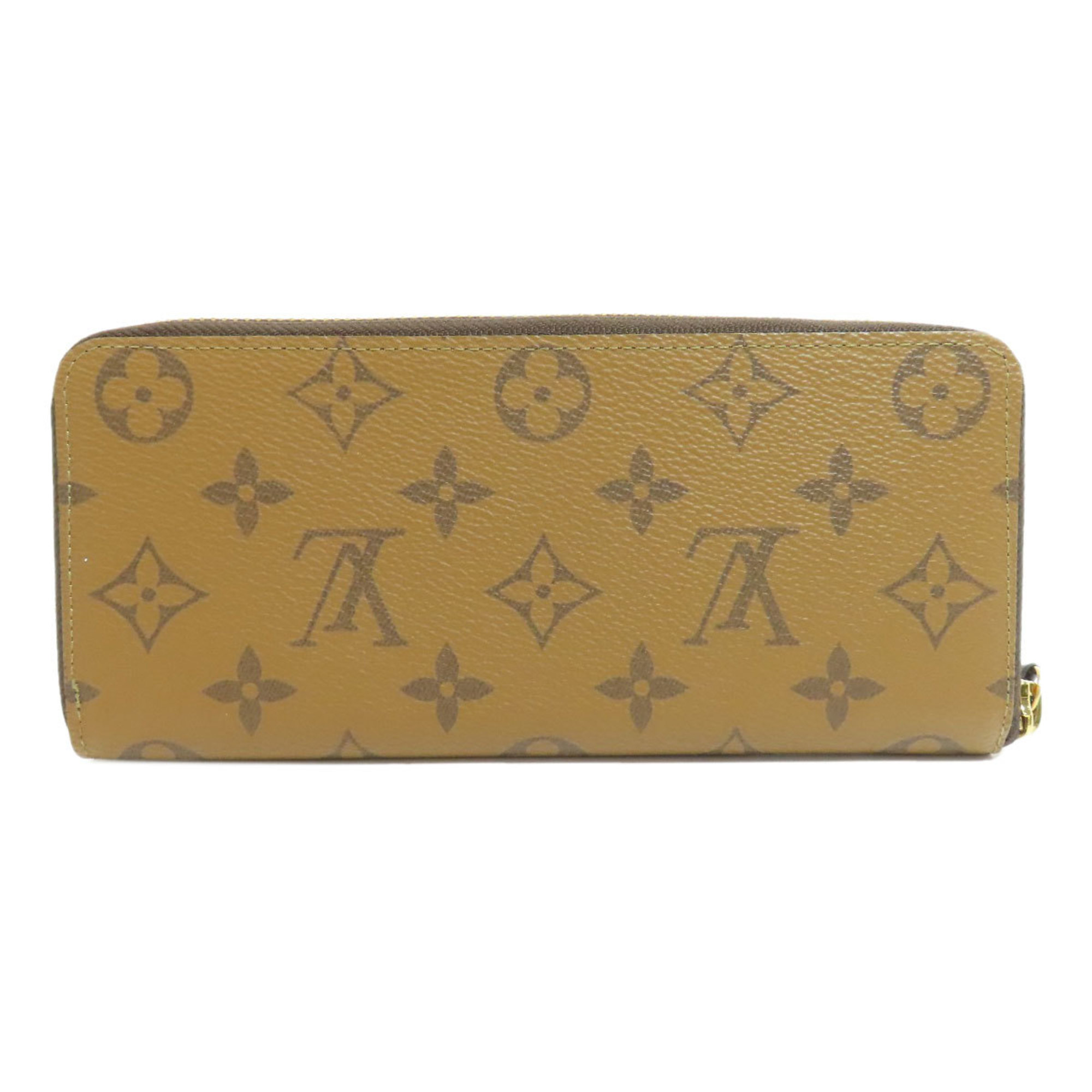 Louis Vuitton M82336 Portefeuille Clemence Long Wallet Monogram Reverse Women's LOUIS VUITTON