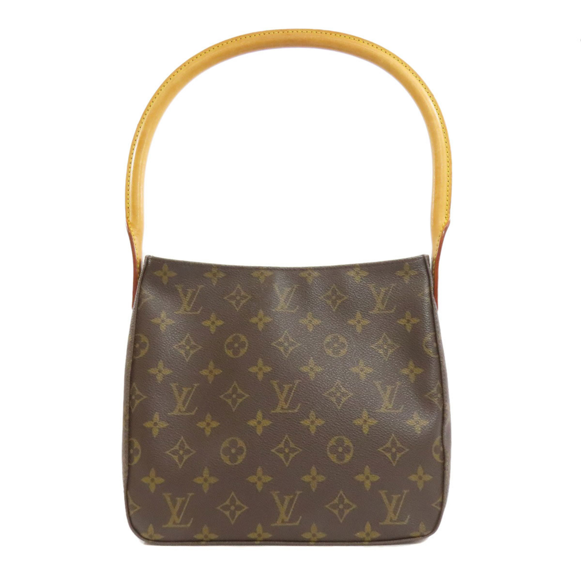 Louis Vuitton M51146 Looping MM Handbag Monogram Canvas Women's LOUIS VUITTON