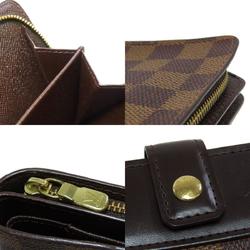 Louis Vuitton M61668 Compact Zip Bi-fold Wallet Monogram Canvas Women's LOUIS VUITTON