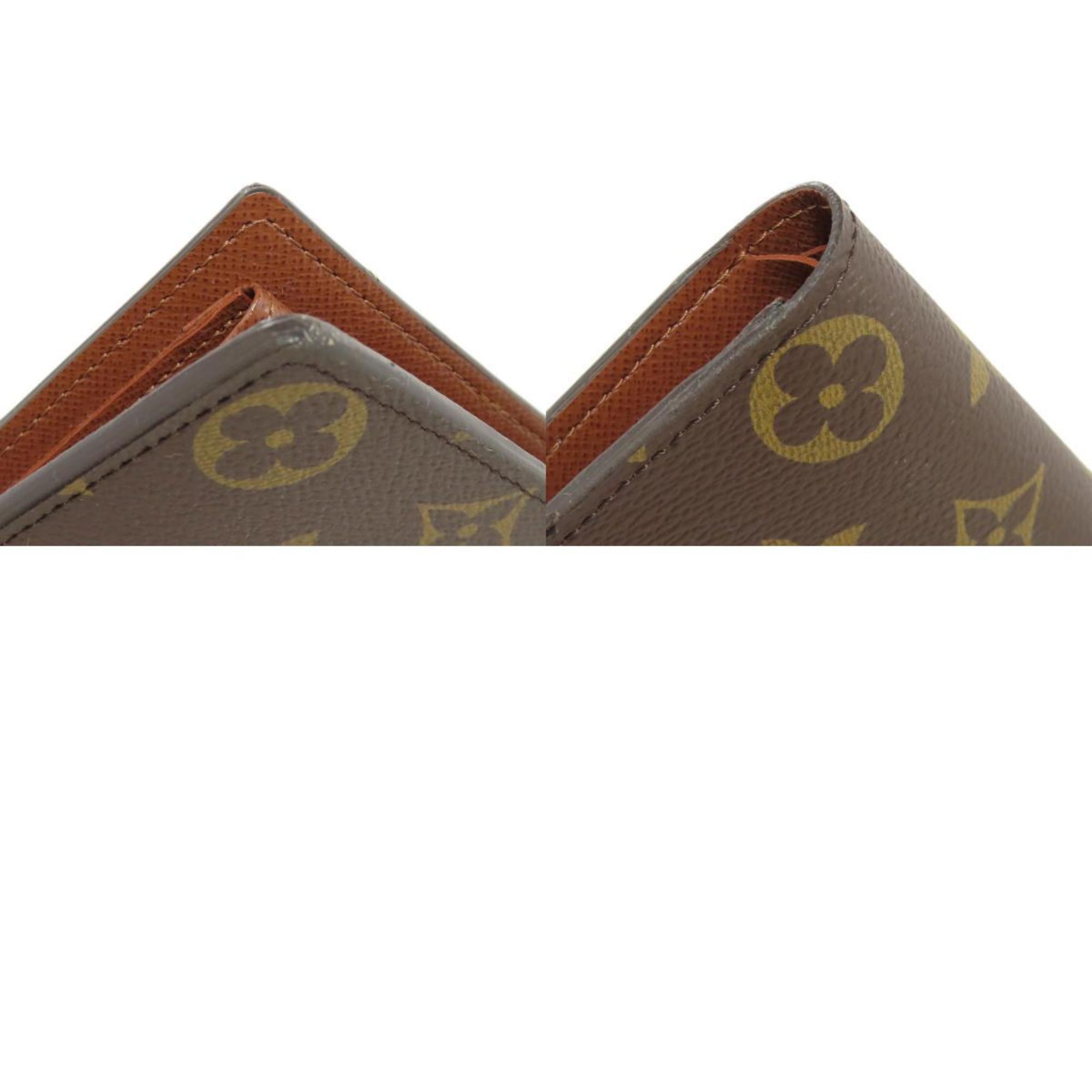 Louis Vuitton M61675 Portefeuille Marco Bi-fold Wallet Monogram Canvas Women's LOUIS VUITTON