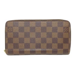 Louis Vuitton N41661 Zippy Wallet Long Damier Canvas Women's LOUIS VUITTON