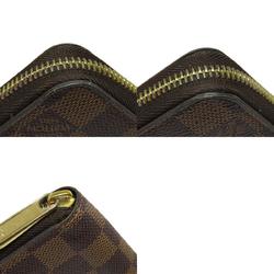 Louis Vuitton N41661 Zippy Wallet Long Damier Canvas Women's LOUIS VUITTON